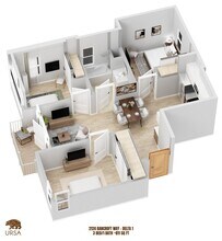 DELTA 1 401 floor plan
